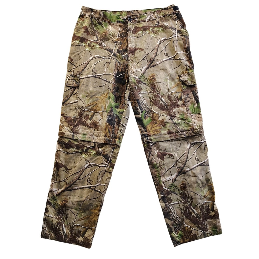 Vintage Ranger Camouflage Cargo Zip Off Pants Men's Outdoor Hunting Sz‎ XL